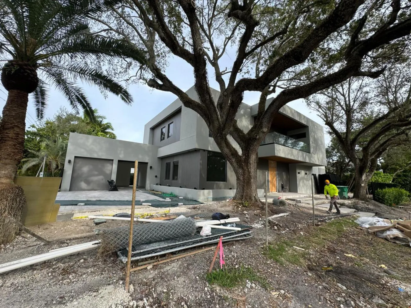 Custom residential build in South Florida